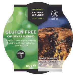 Matthew Walker Gluten Free Christmas Pudding 100g