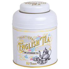 Load image into Gallery viewer, Vintage English Afternoon White tea Caddy  80&#39;s
