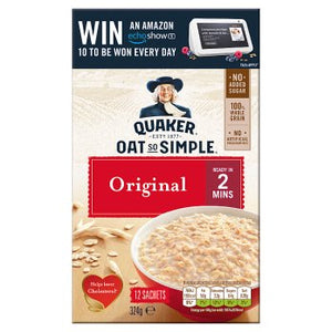 Quaker Oat So Simple Original Porridge 12x27g
