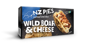 NZ Craft Pies Wild Boar & Cheese 2x250g (shop pick up only)