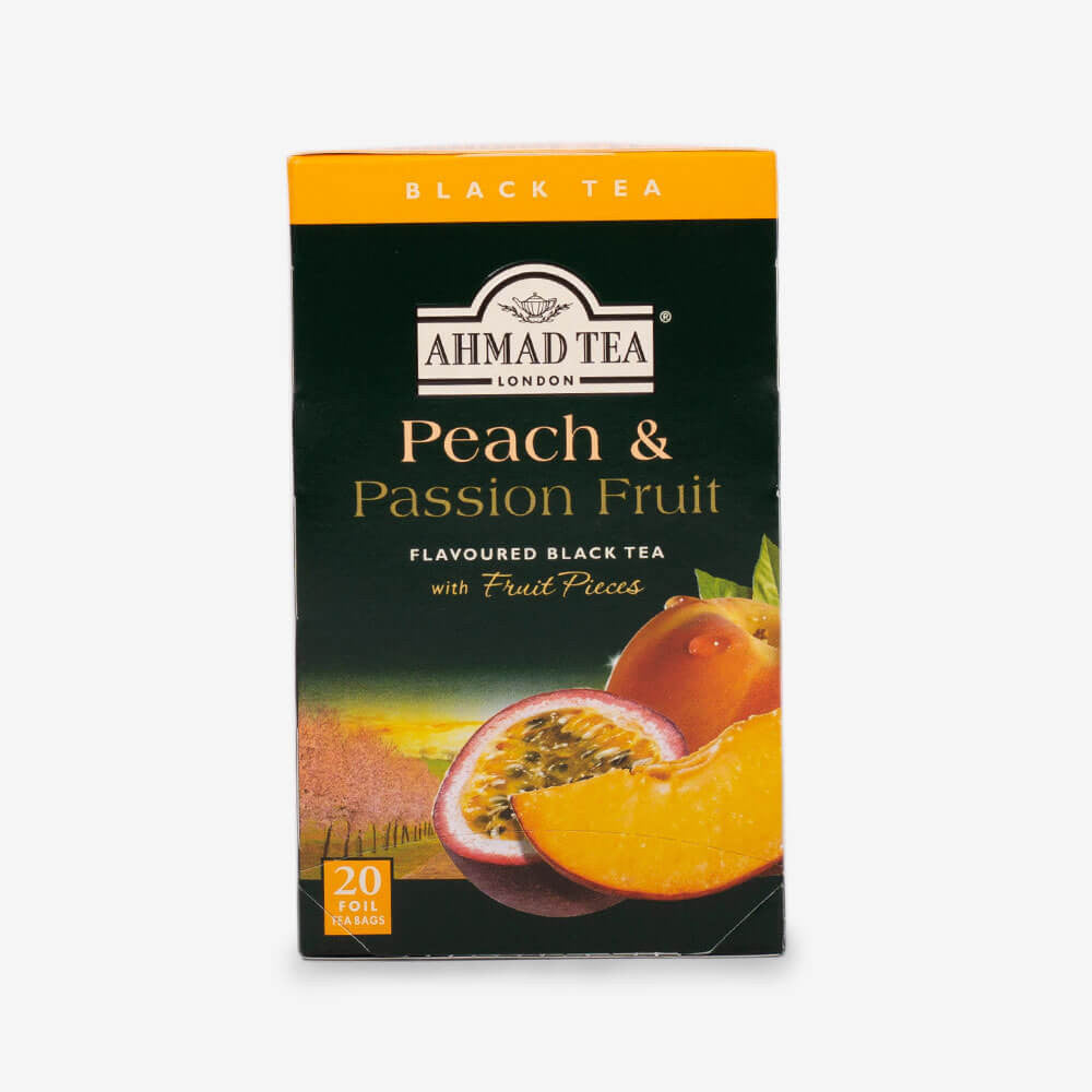 Ahmad Tea - Peach & Passion Fruit Fruit Black Teabags 20s
