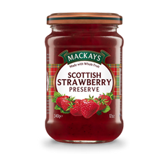 Load image into Gallery viewer, Mackays Scottish Strawberry Preserve 340g
